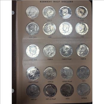 Kennedy Half Dollars 1964-2021 Proofs Only Incomplete