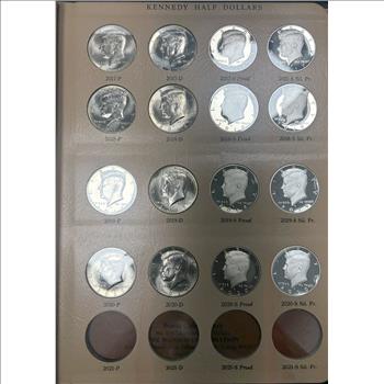 Kennedy Half Dollars 1964-2021 Proofs Only Incomplete