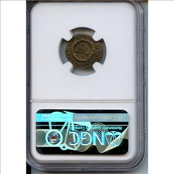 Ancient Roman Coin Crispus Bronze Nummus NGC Certified Issued as Caesar