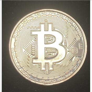 Bitcoin Copper Coin Round 1 Ounce Raw Ungraded Cryptocurrency Bullion