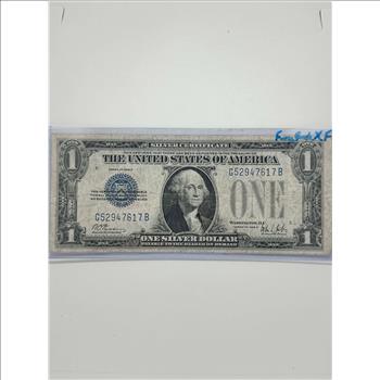 1928 $1 Silver Certificate Funny Back!