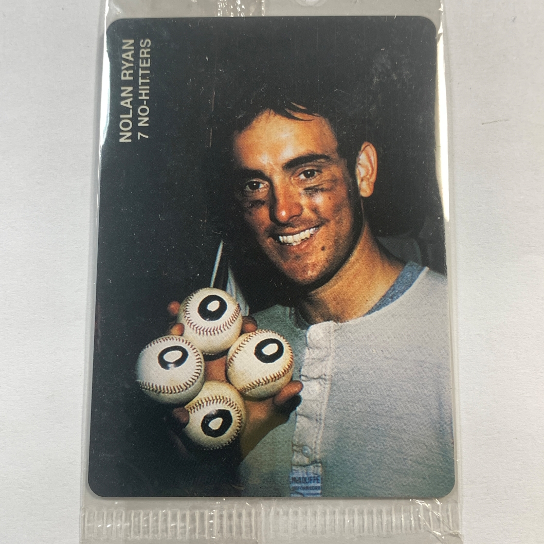 Mother's Cookies Nolan Ryan High Grade Vintage Card in Protective