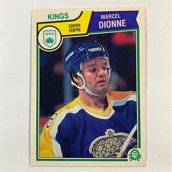 1983 Topps Marcel Dionne High Grade Vintage Trading Card in Protective Sleeve
