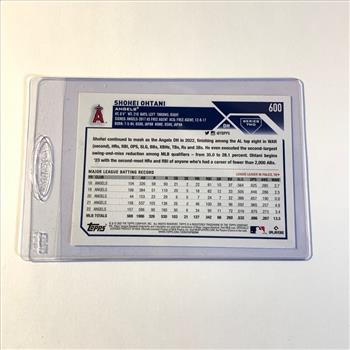 2023 Topps Shohei Otani Baseball Card Traded to Los Angeles Dodgers Japanese Super Star Future Hall of Famer Mint Condition