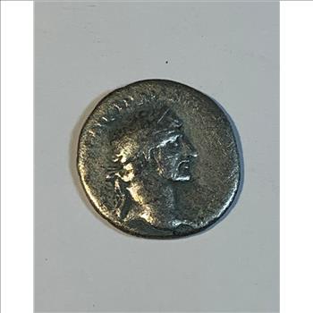 Authentic Ancient Greek Silver Quinarius Cappadocia under Roman Rule Hardrian 117-138 AD