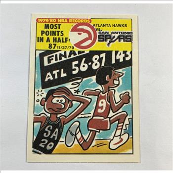 Chicago Bulls 1981 Fleer Basketball Team Sticker