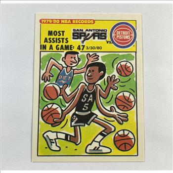 Chicago Bulls 1981 Fleer Basketball Team Sticker