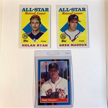 Greatest Pitchers Roger Clemens Greg Maddux Nolan Ryan