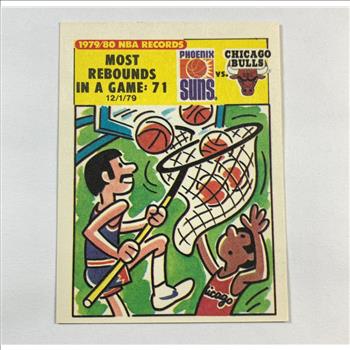 Houston Rockets 1981 Fleer Basketball Team Sticker