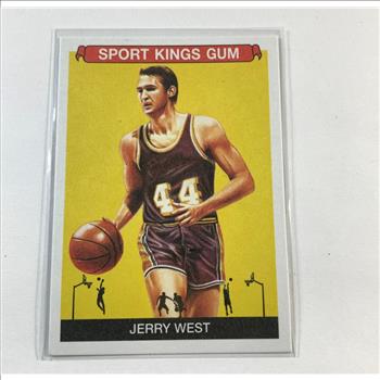 Jerry West Sports Kings Legends of the Game Card