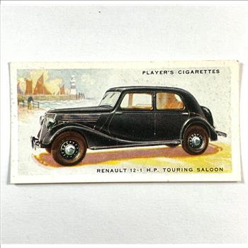 Motor Cars Renault 12.1 HP Touring  Saloon Tobacco Player & Sons 1930s