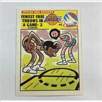 Phoenix Suns 1981 Fleer Basketball Team Sticker