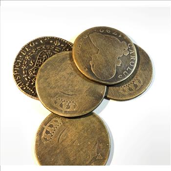 REPLICA Lot of Spanish Pirate Coin Replicas