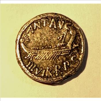 REPLICA Roman Marc Antony Ancient Coin Replica