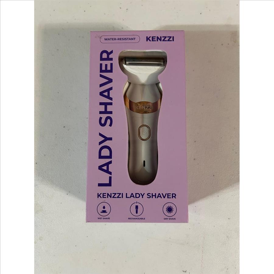 KENZZI Lady Shaver Rechargeable Electric Shaver for Women, Wet & Dry Use, Water-Resistant, Contouring Head