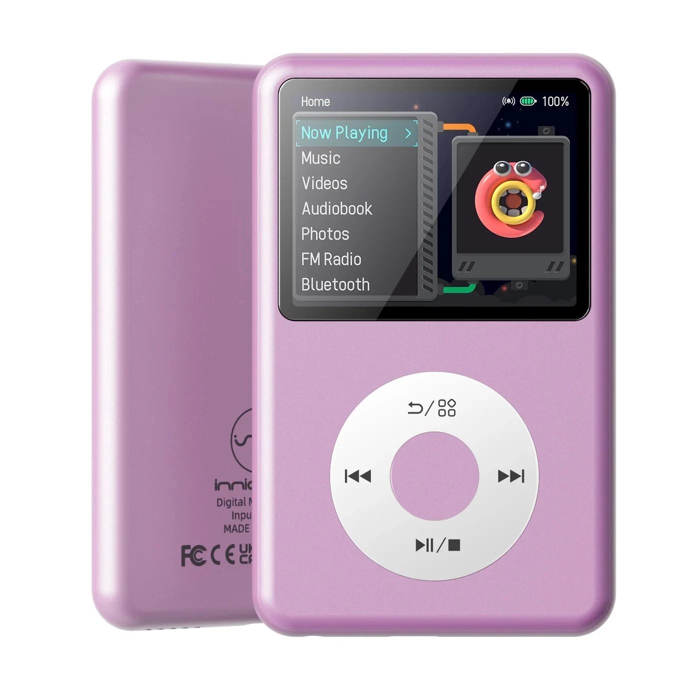MP3 Player with Bluetooth 64GB Portable Music Digital Players Y1