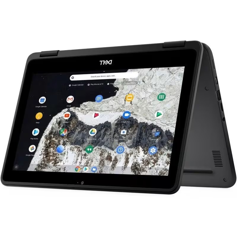 Refurbished Dell Chromebook 11 3100 2-in-1 11.6" Touchscreen Laptop Computer, Celeron N4000, 4GB RAM, 32GB eMMC, Type-C, Chrome OS