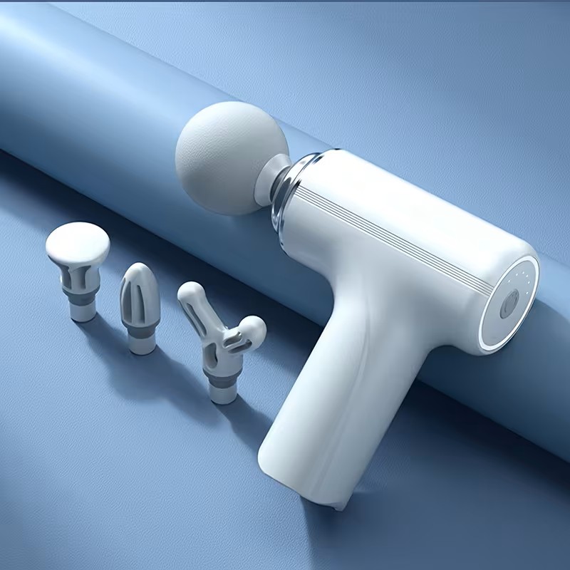 Portable Deep Tissue Electric Massage Gun with Speed - Quiet Brushless Motor Muscle Massager Suitable for, Gym, Physical - & Device