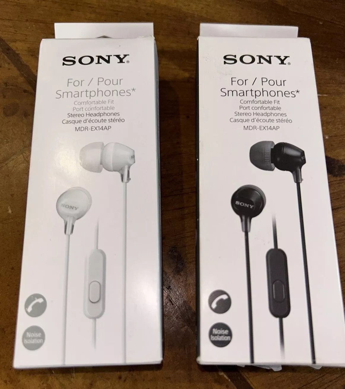 Sony MDREX14AP Headset Ear Bud Headphones MDR-EX14AP 