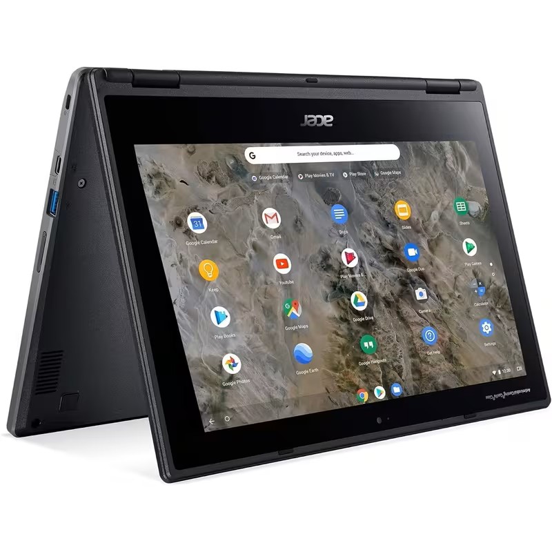 Acer Chromebook Spin 311 R721T - Refurbished 11.6-inch Touchscreen 2-in-1 - 4GB RAM - 32GB - Black Tablet Laptop Chrome OS