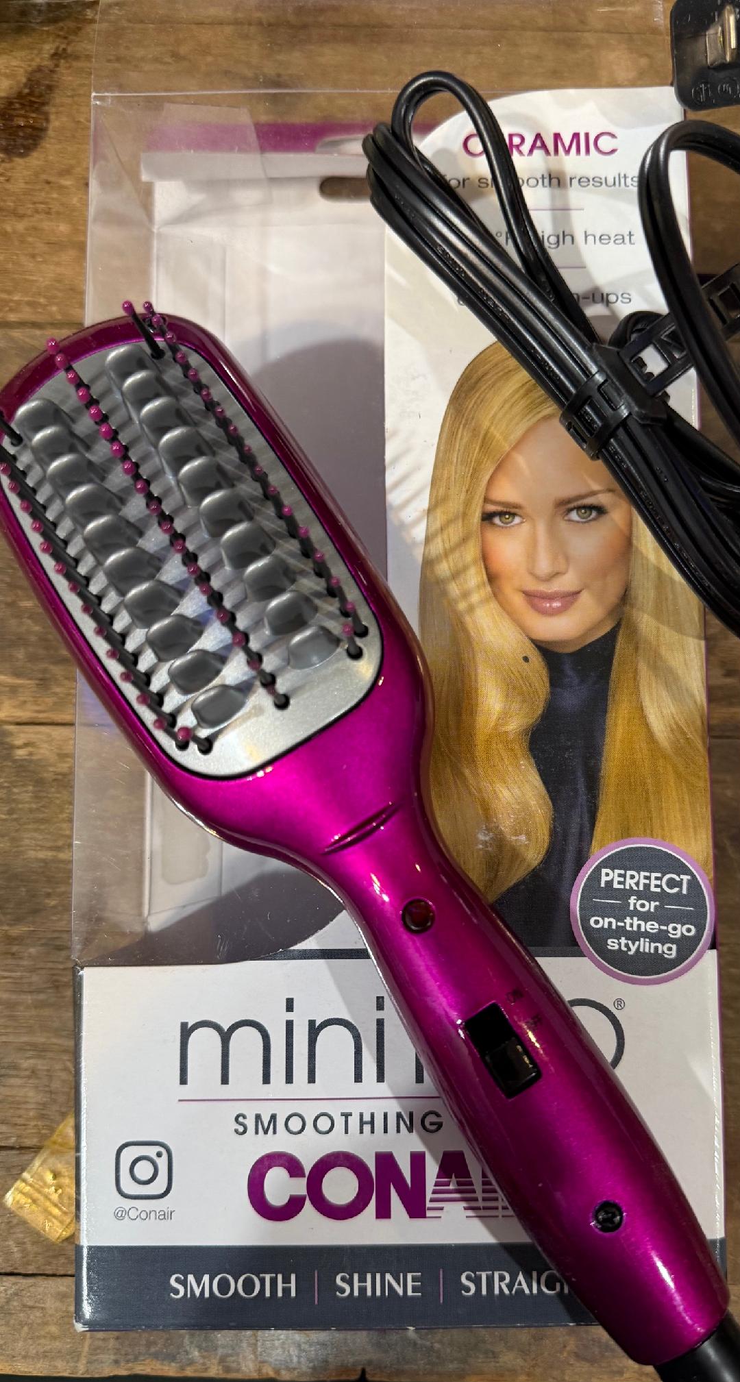 Con Air Mini Pro Smoothing Brush New