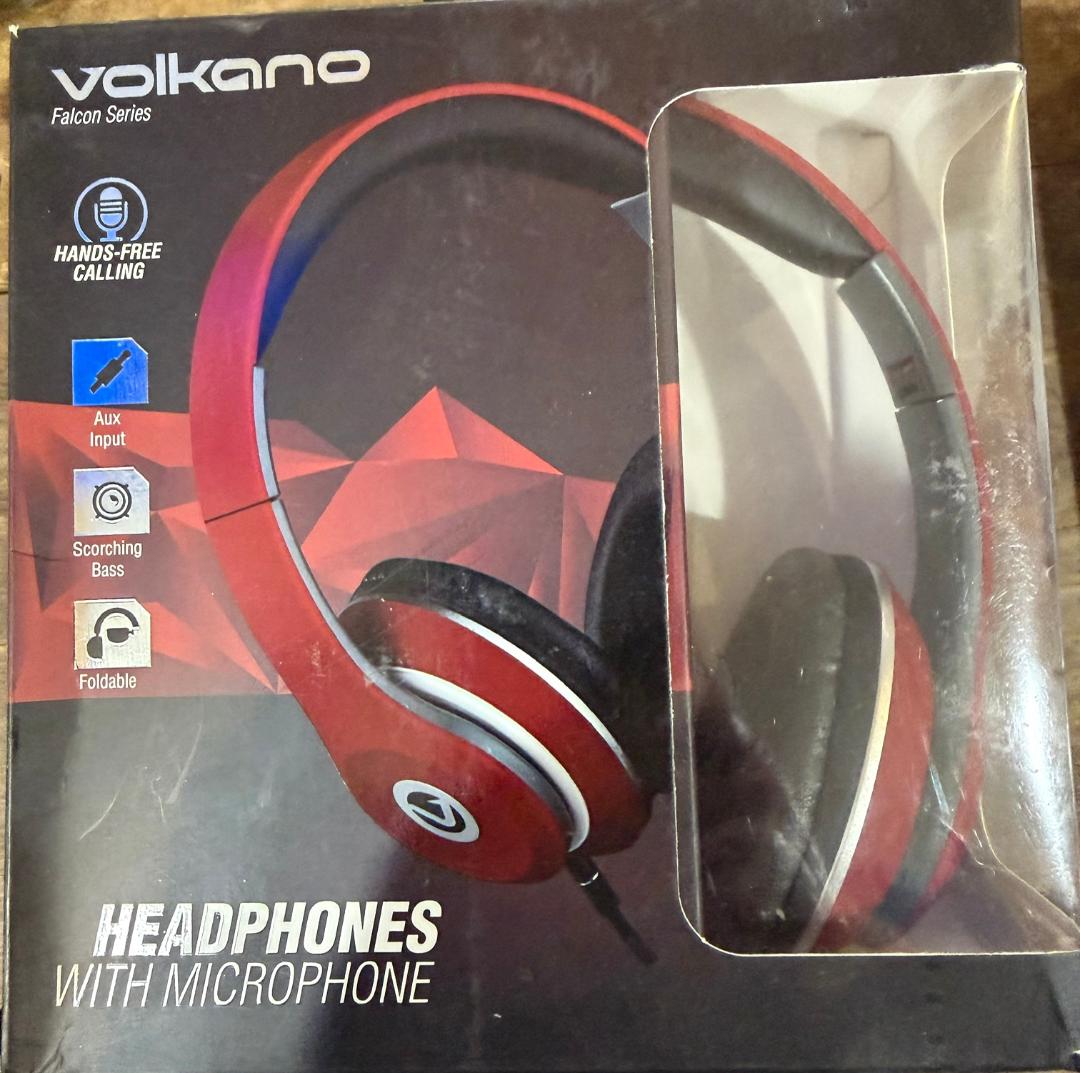 Falcon Wired Headphones new in box