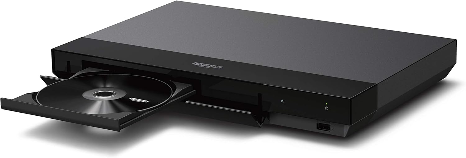 Sony UBP-X700U 4K Ultra HD Home Theater Blu-ray DVD Player 4K upscaling, HDR10, Hi Res Audio, Dolby Digital TrueHD/DTS, Dolby Vision, with Included HDMI Cable, 2025 Model