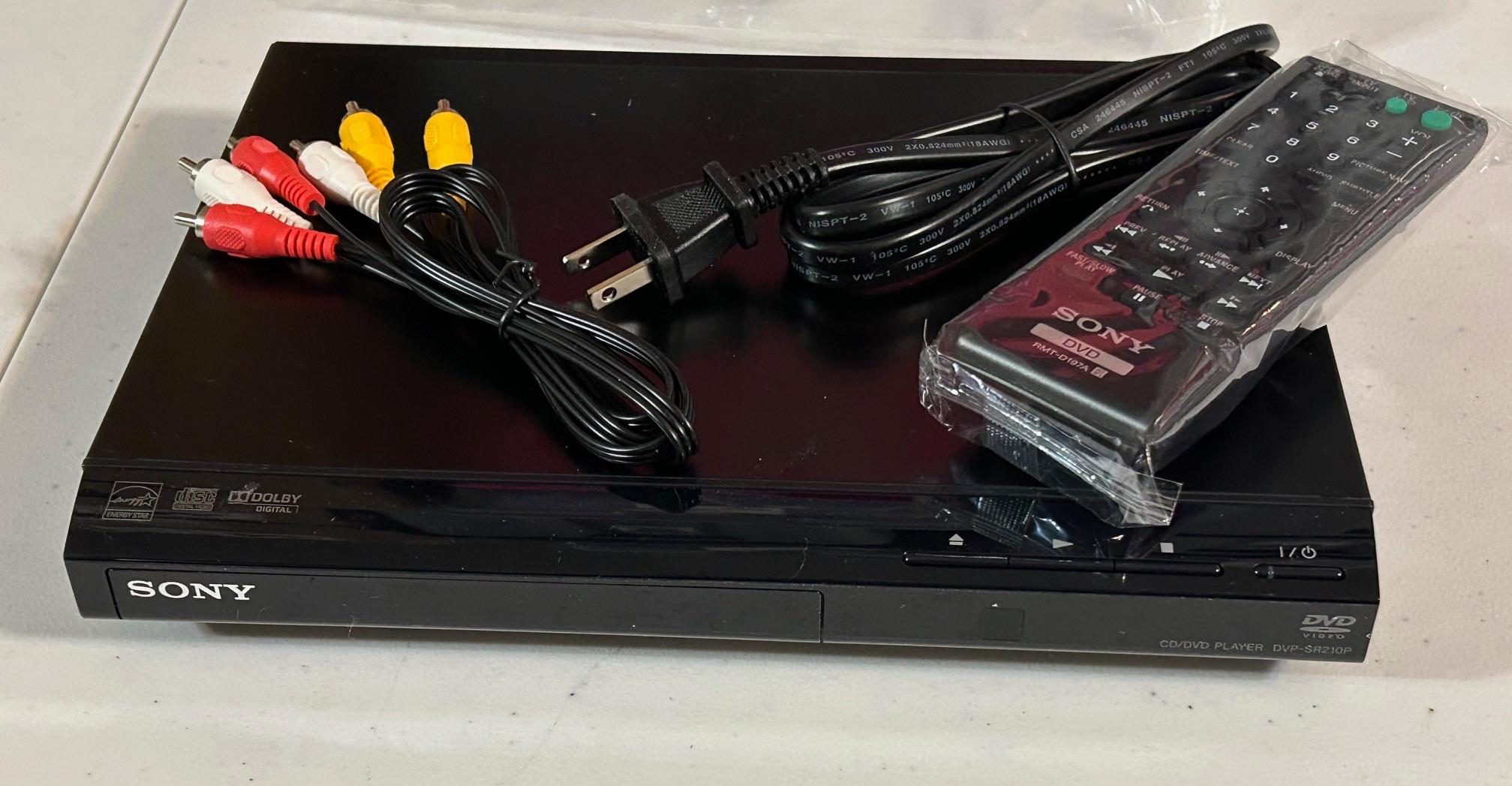 Sony dvd player SR210P