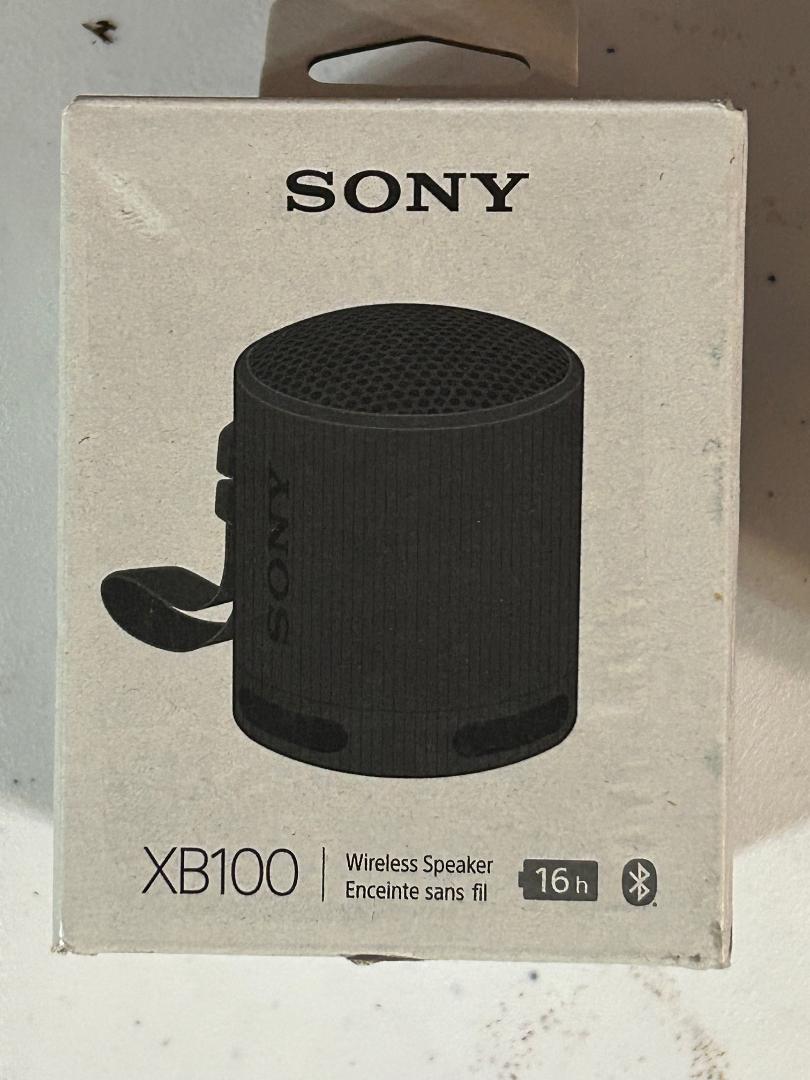 Sony Bluetooth Speaker XB100 New 