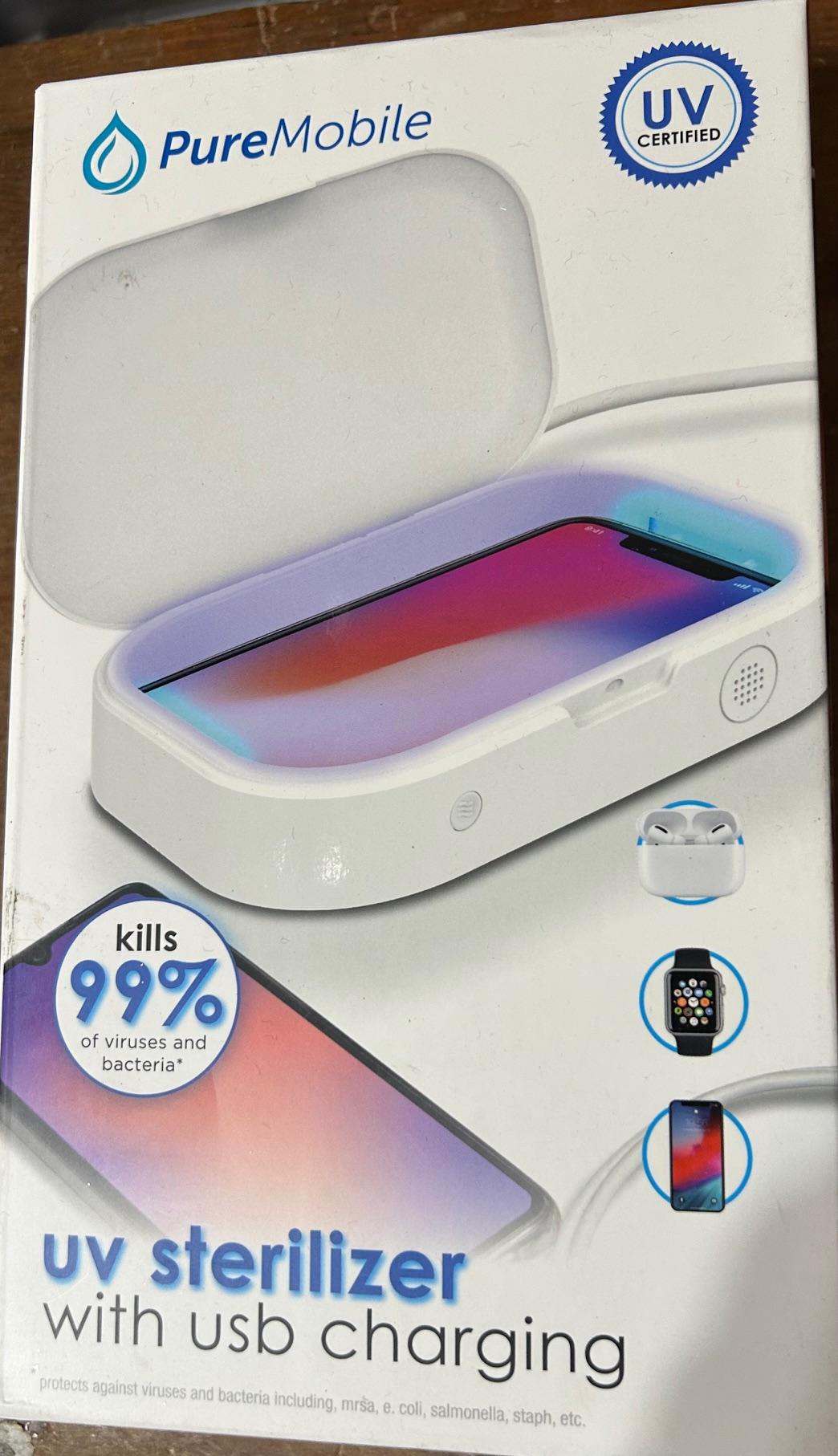 UV Sterilizer with charger