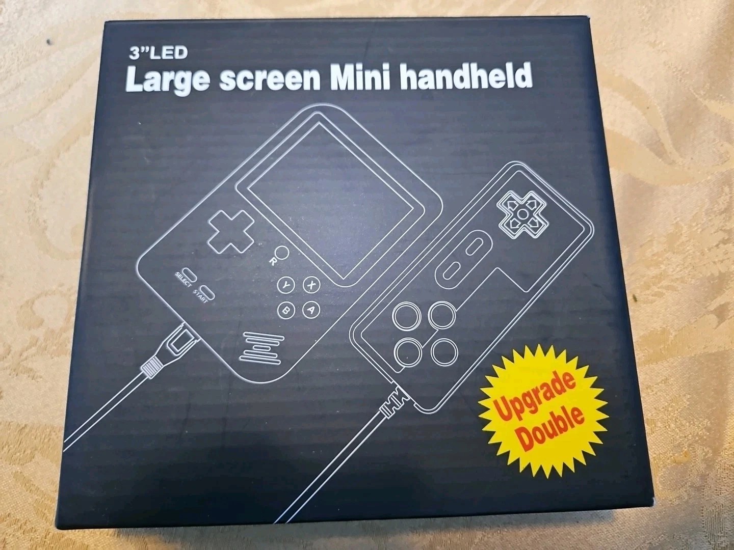 3" LED Large Screen Mini Handheld Digital Game System 400 Games