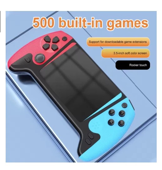 Retro Handheld Game Console 3.5'' LCD 500 Games 1200mAh