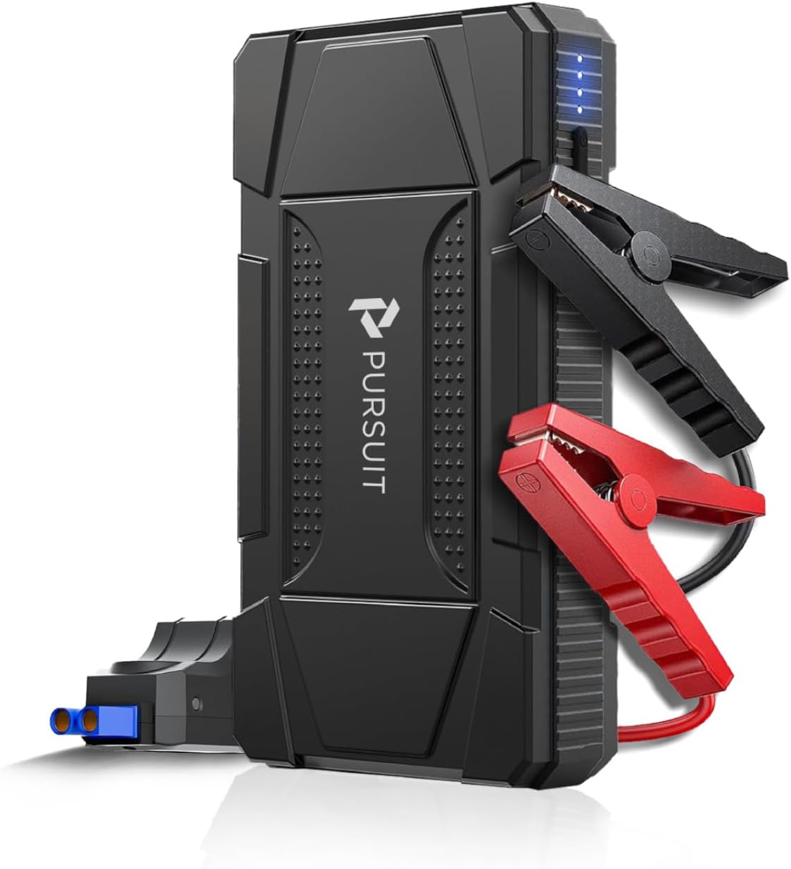 Pursuit 800A Car Jump Starter, 12V Battery Booster Pack, Portable Power Bank with LED Flashlight, Suitable for 5.0L Gas 2.0L Diesel