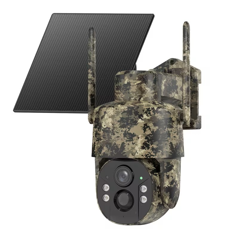 SEHMUA 4G Solar LTE Cellular Trail Camera With 0.2s Trigge, 4K Live View, Seamless 360° Surveillance & 2-Way Audio, 6W Solar Panela Security Cameras Wireless Outdoor, Night Vision