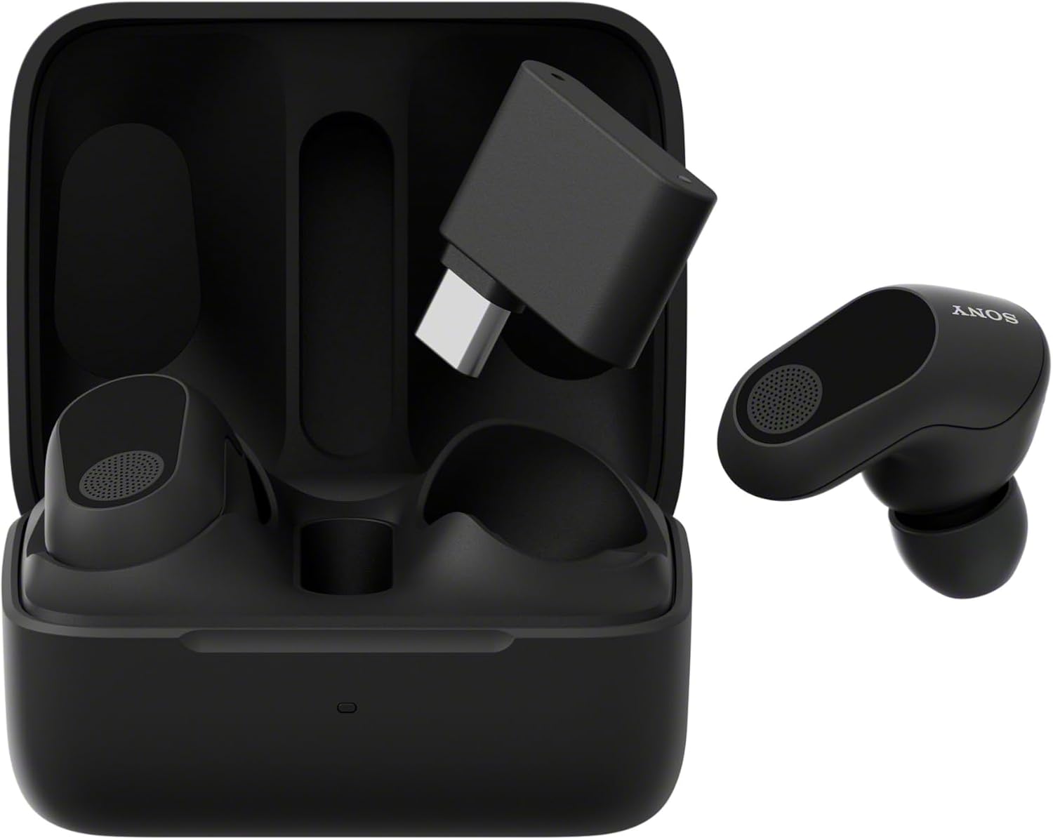 Sony INZONE Buds Wireless Gaming Earbuds, Perfect for PlayStation® 5, for PC/PS5/Switch/Mobile, 48Hr Battery with Case, Noise Canceling, 360 Spatial Sound, 2.4GHz USB-C Dongle, WF-G700N Black