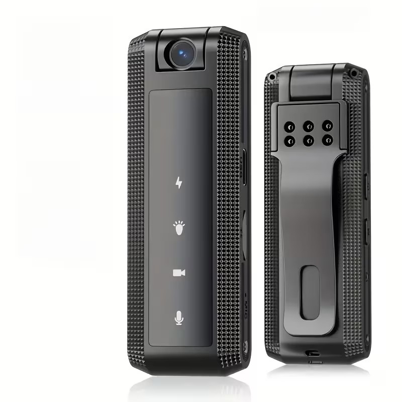 [Full HD Body Camera] Wearable Portable Body Camera with Infrared Night Vision, Motion Detection, 180° Lens Adjustment, 32GB Memory Card Included - Compact Wireless Mini Camera for Sports, Cycling, Fishing, And Events