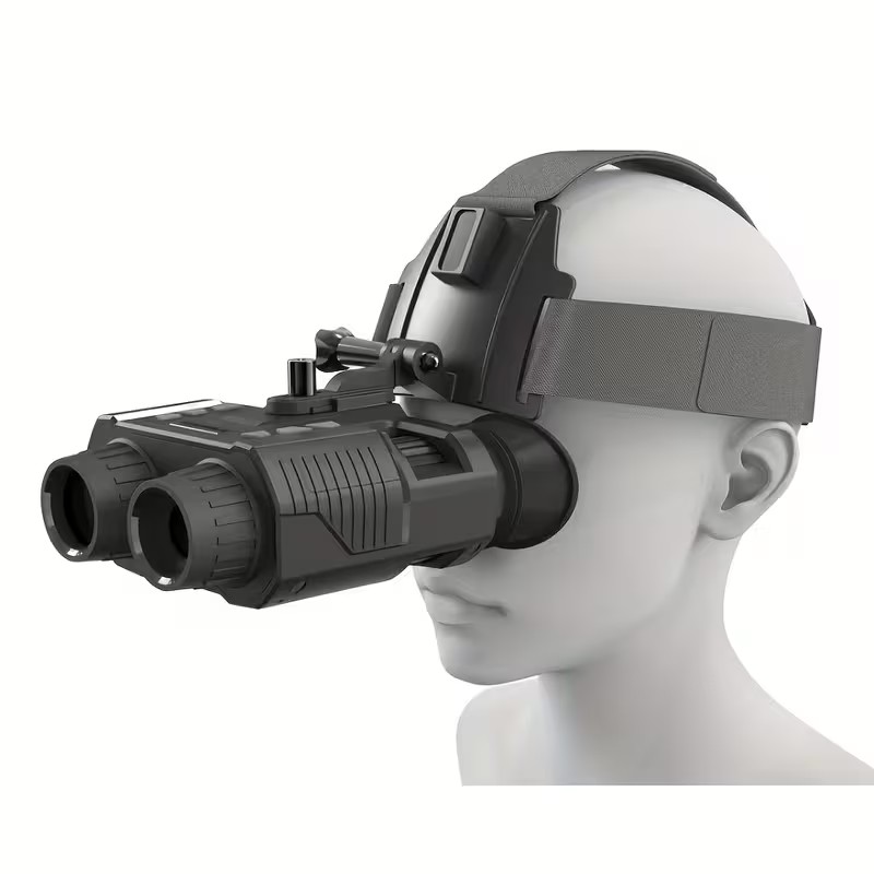 HD 1080P Infrared Night Vision Monocular, No-light Vision, USB Rechargeable, Suitable for Night Photography, Recording, Hunting, Camping - Does Not Include Memory Card, Binocular Camera, Infrared Illuminator