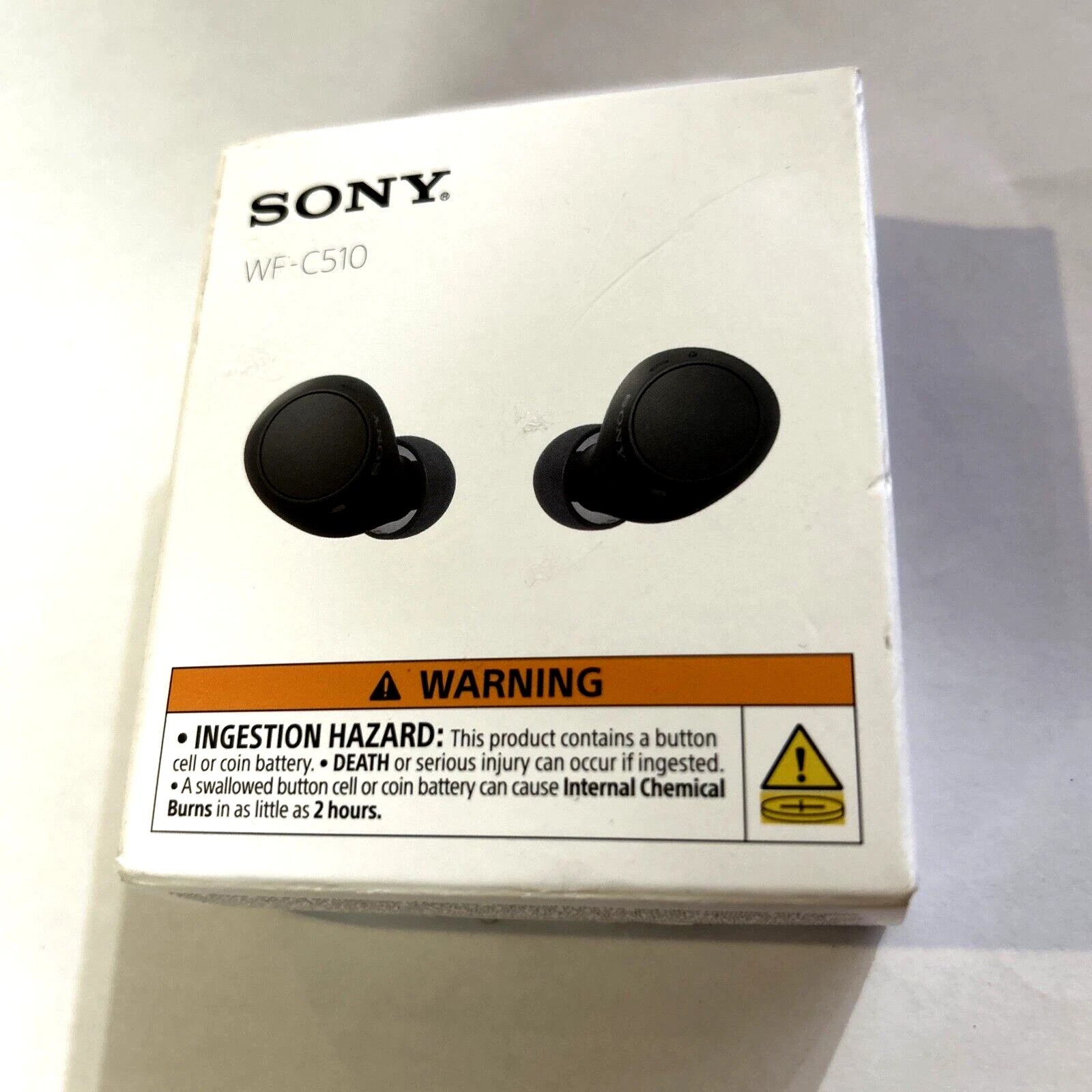 Sony WF C510 Truly Wireless Black Earbuds with Up To 11 Hours Battery Life