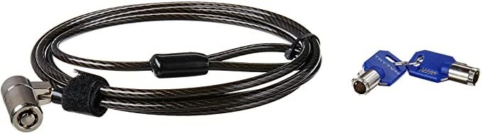 Computer Cable Lock for HP Laptops, Lenovo, Asus, Acer & Other Devices - NEW