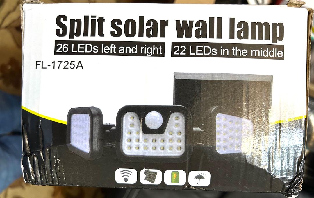 Split Solar Wall Lamp