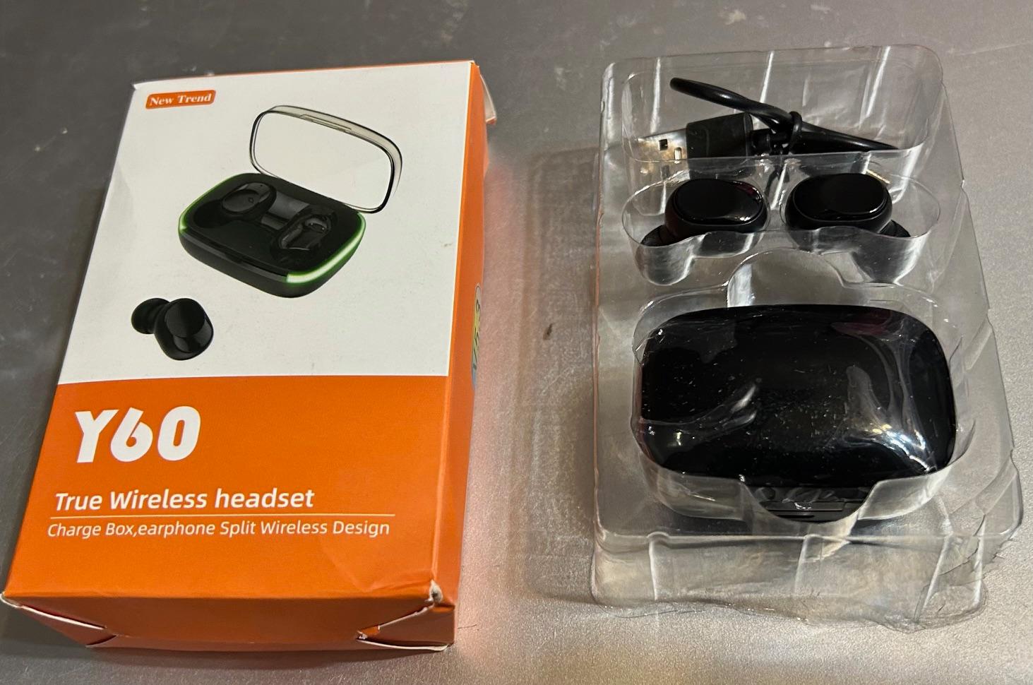 New True Wireless Stereo Earbuds Y60