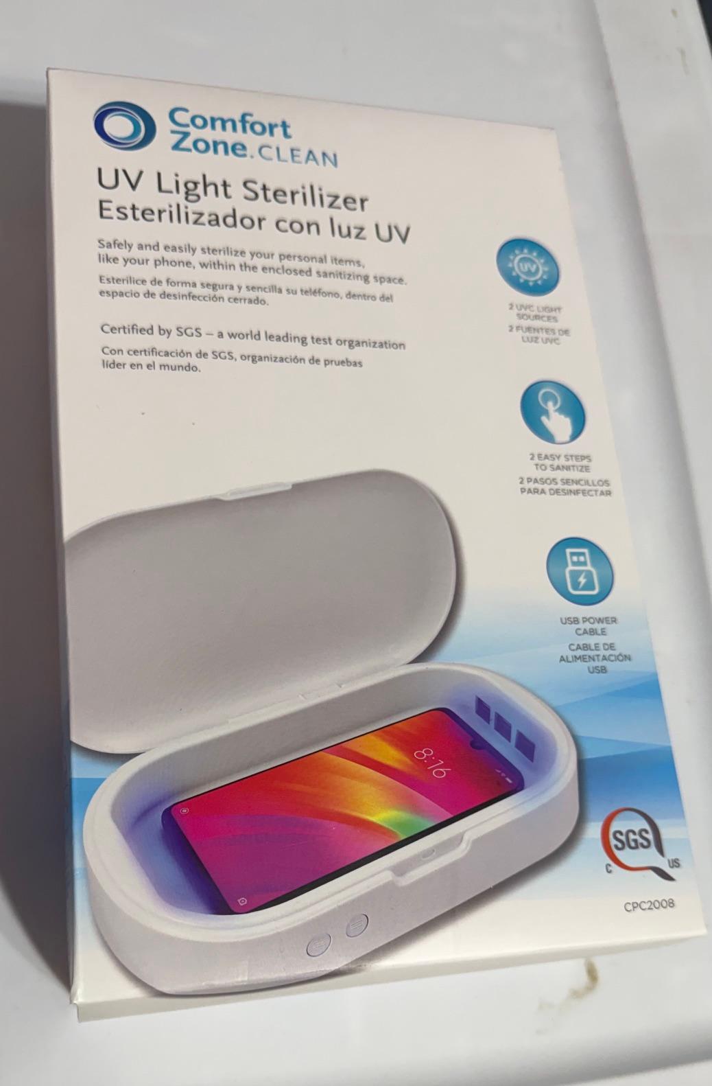UV Sterilizer for smartphones