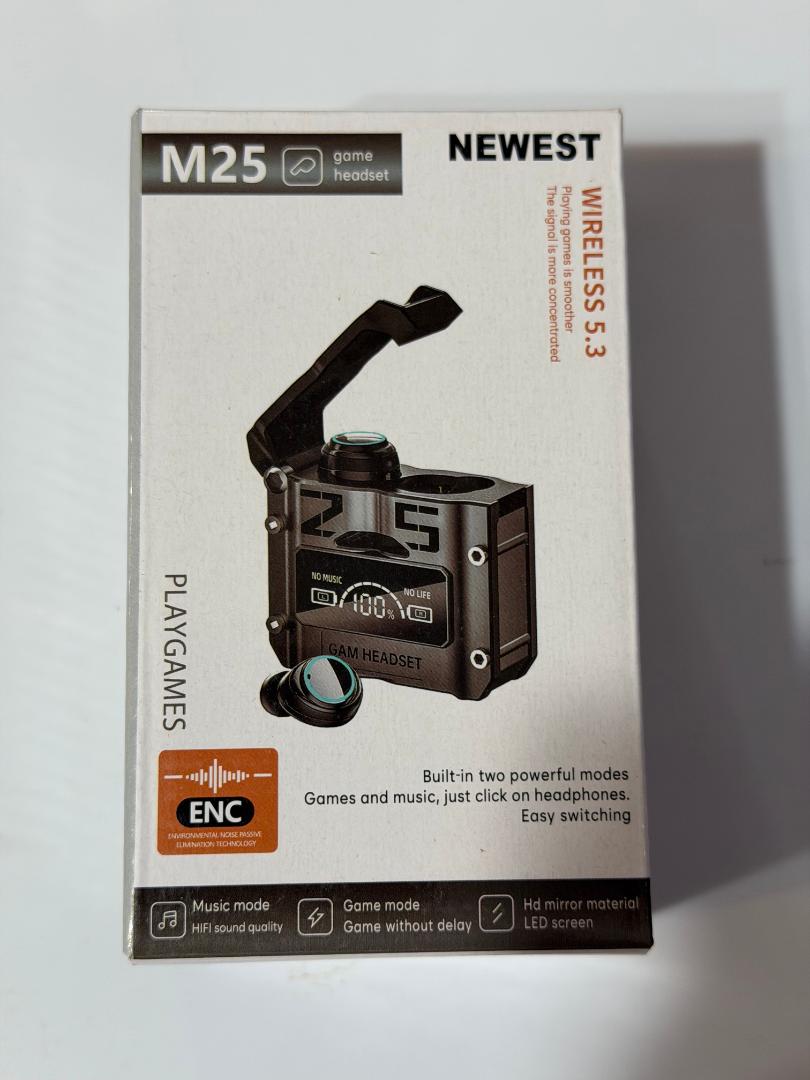 M25 Wireless gaming earbuds