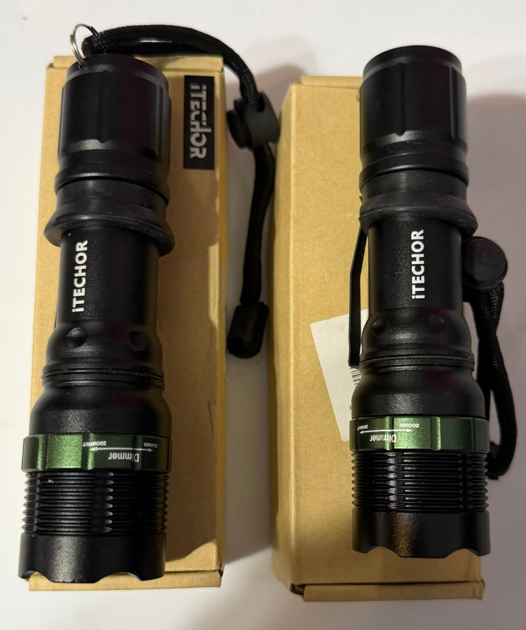 Tactical Zoom Flashlight You Get two