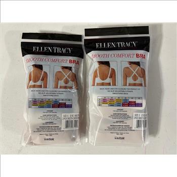 4 Pair of Small Smooth Comfort Bras Lot #10