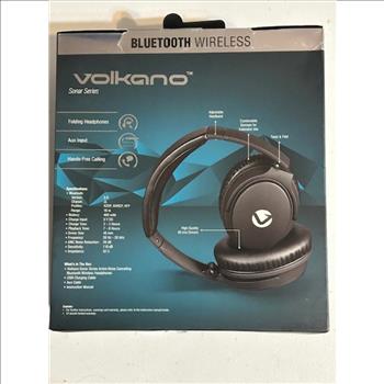 Volkano Active Noise Cancelling Bluetooth Headset with Mic New