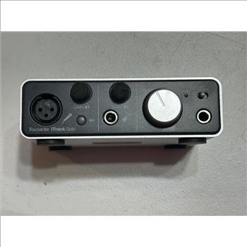 Focusrite iTrack Solo Lightning Connector Audio Interface