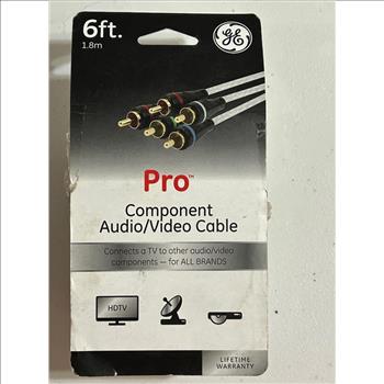 Pro Component audio/Video Cable 6'