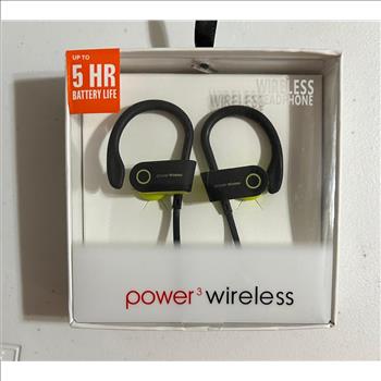 Power 3 wireless bluetooth in ear headphones