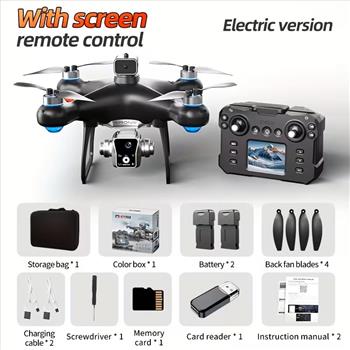  Pro Upgraded Dual-Battery Drone with Screen | S116 Drone with/without Screen Controller | New Version E55/E88 with Screen Remote | Optical Flow & Barometer Dual Positioning Hover | Drawer-Type Quick-Charge Battery | 360° Obstacle Avoidance